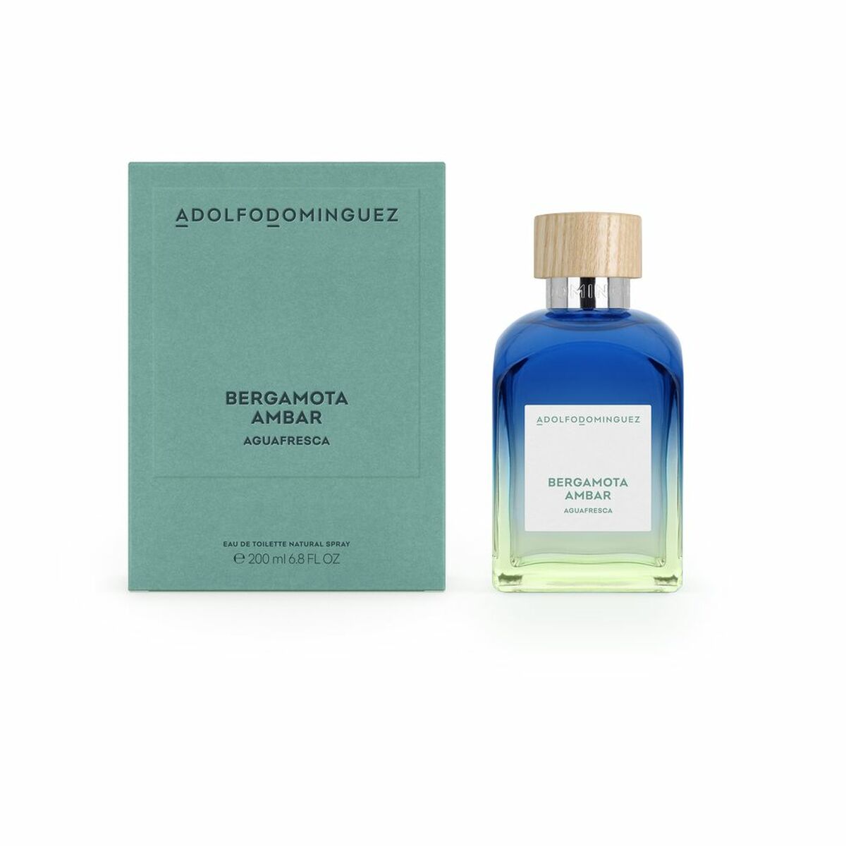 Herreparfume Adolfo Dominguez AGUA FRESCA 200 ml til mænd produktemballage