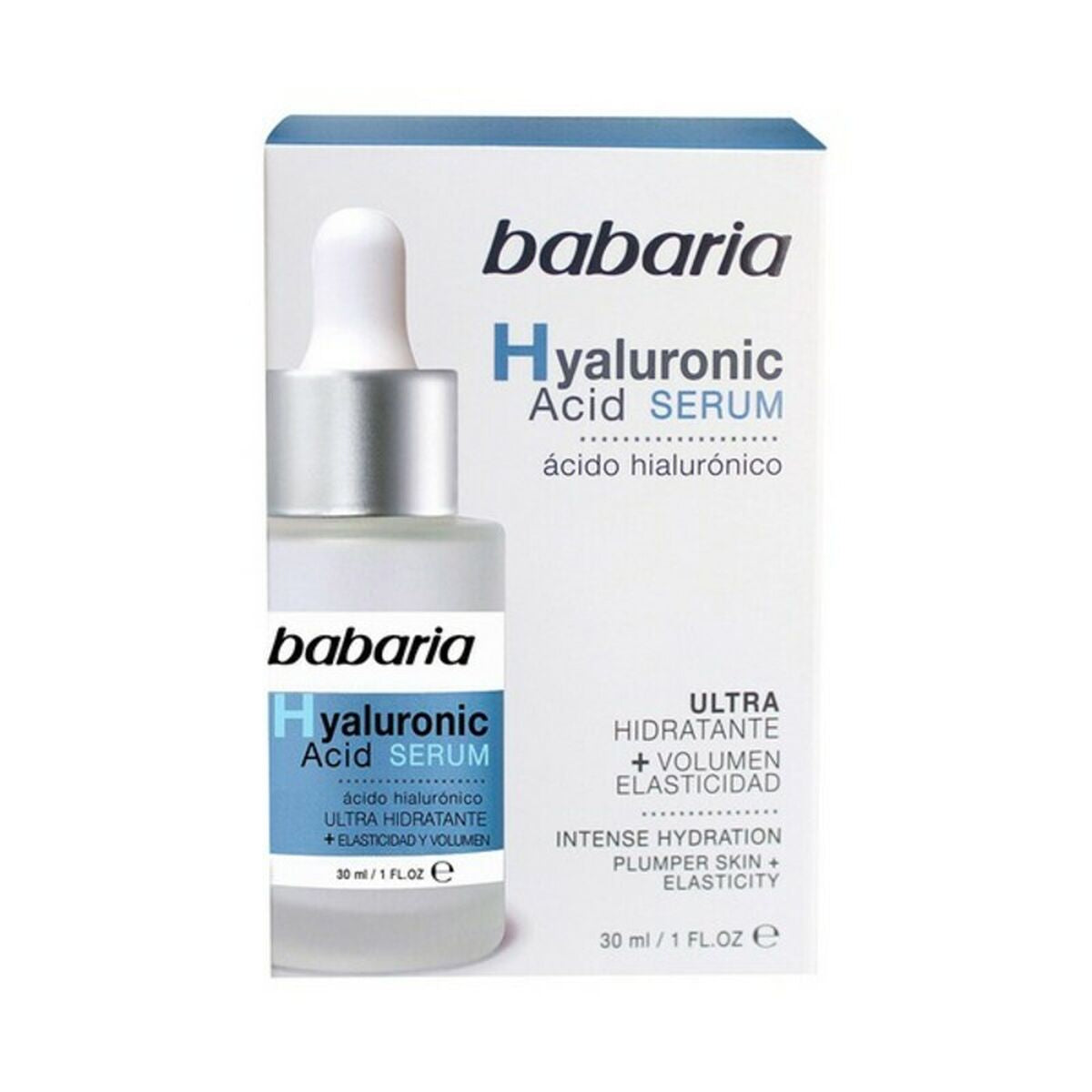 Ansigtsserum Babaria Hyaluronsyre 30 ml til kvinder serumflaske