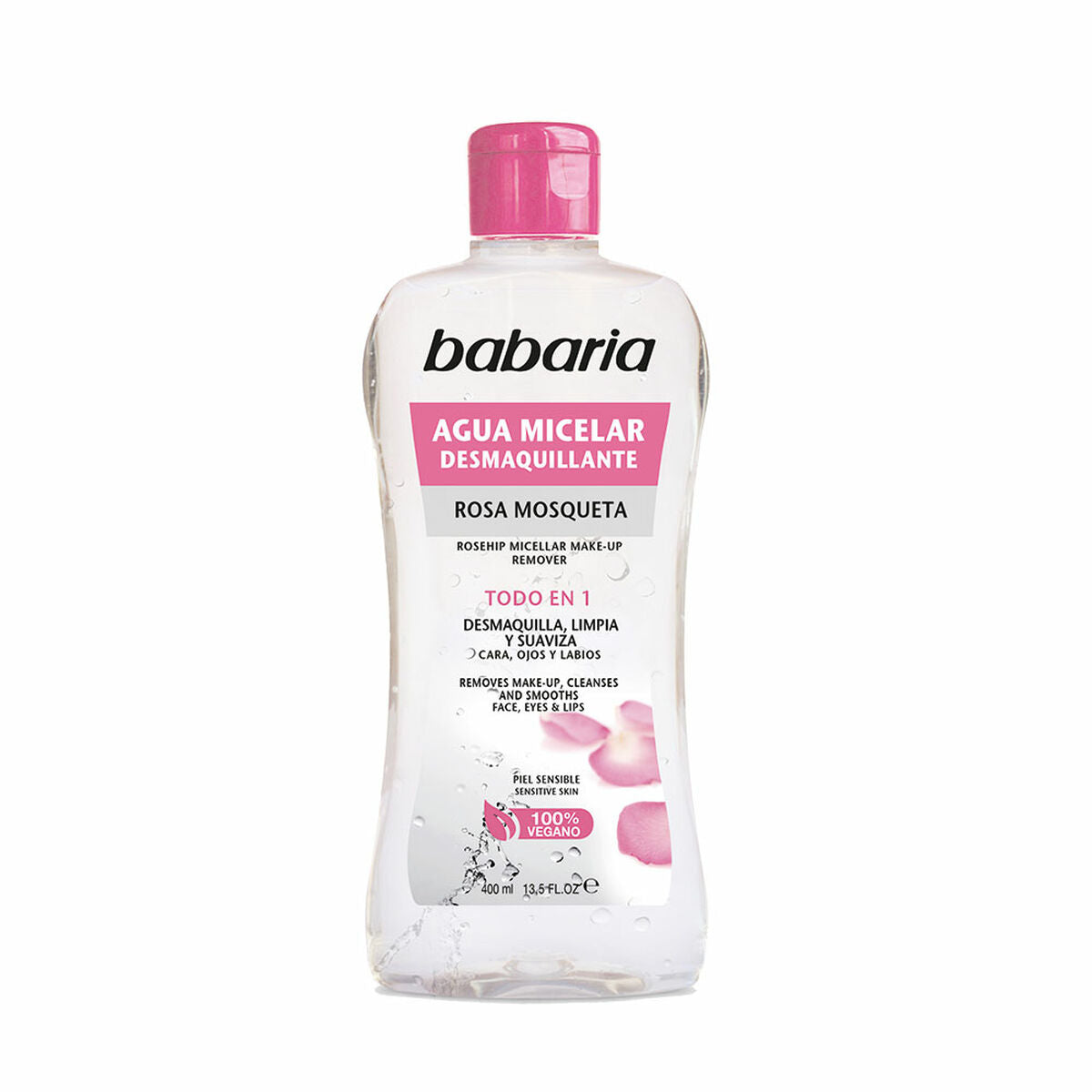 Make Up Remover Micellar Water Babaria 400 ml Hyben produkt emballage