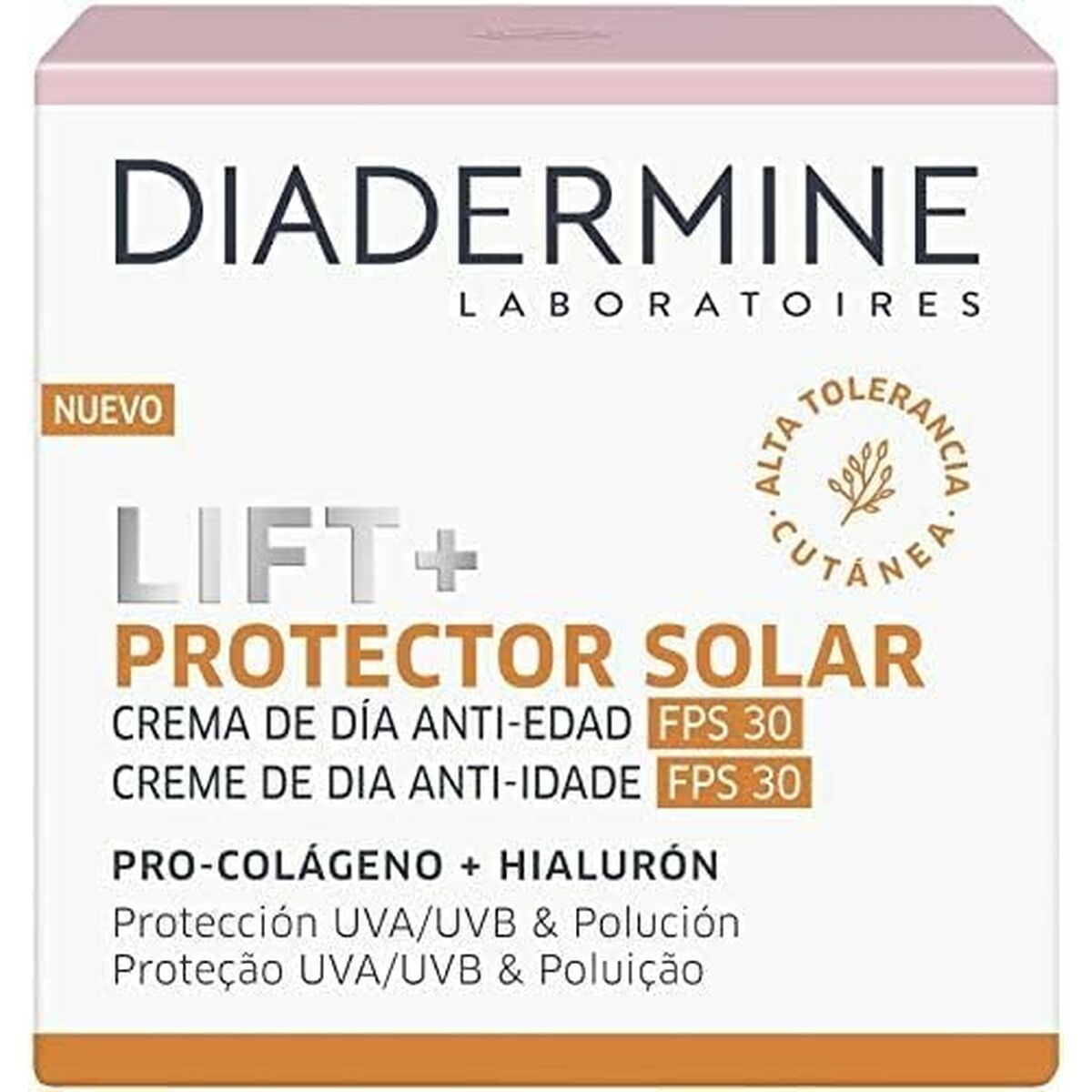 Dagcreme Diadermine Lift Protector Solar Spf 30 50 ml Anti-Rynke til kvinder hudplejeemballage
