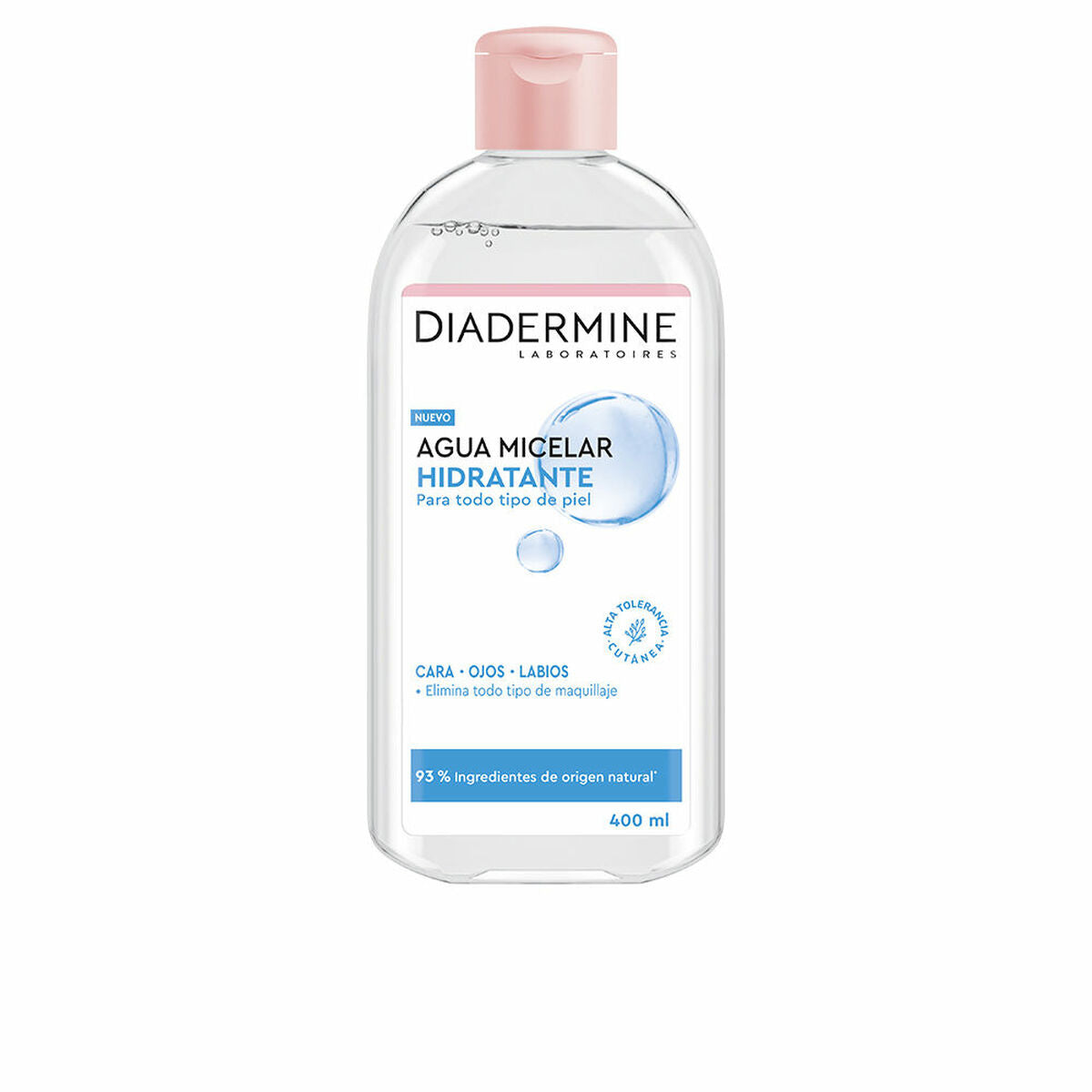 Micellar Water Diadermine Agua Micelar Hidratante 400 ml Fugtgivende produktemballage
