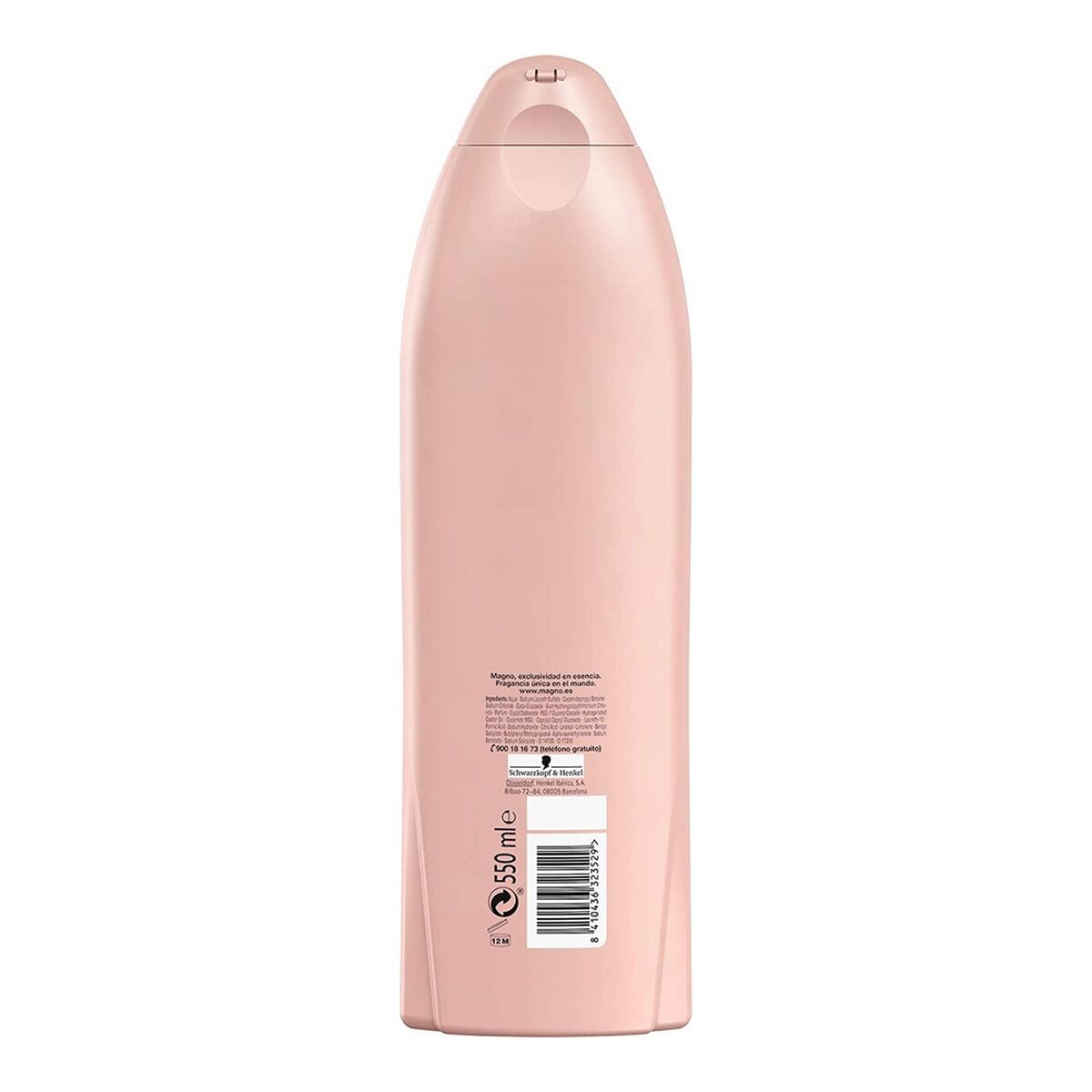 Shower Gel Magno Rose Elegant 550 ml hudplejeemballage