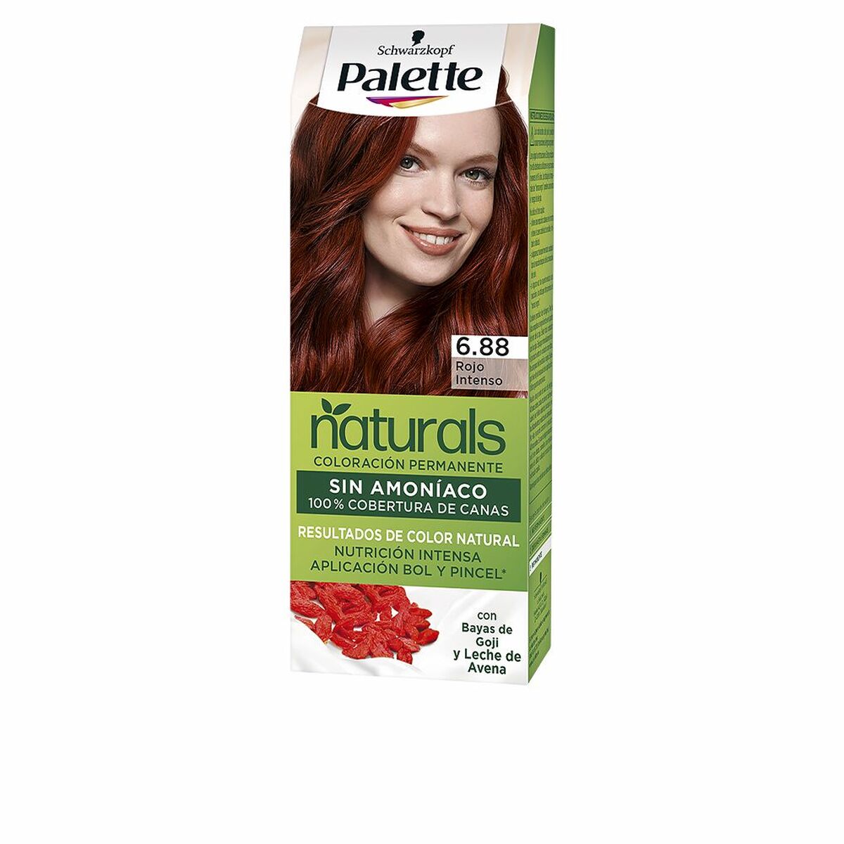 Permanent Dye Palette Natural Schwarzkopf makeup emballage