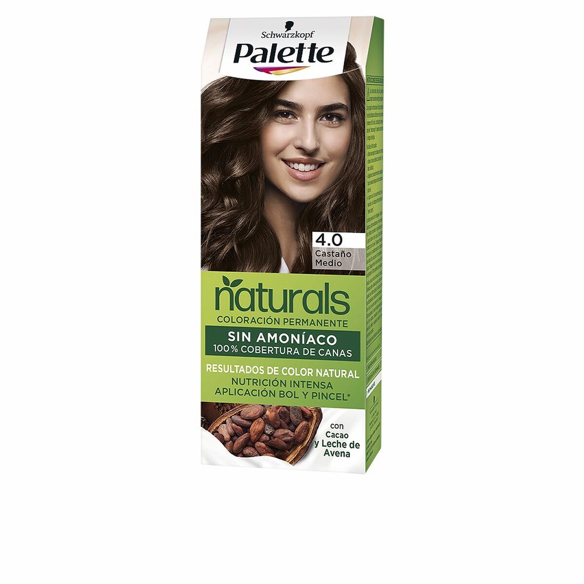 Permanent Dye Palette Natural Schwarzkopf makeup emballage