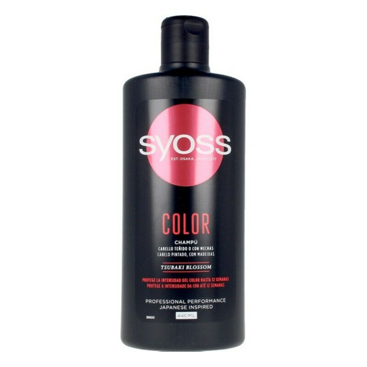 Shampoo til farvet hår Syoss 440 ml til kvinder shampooflaske