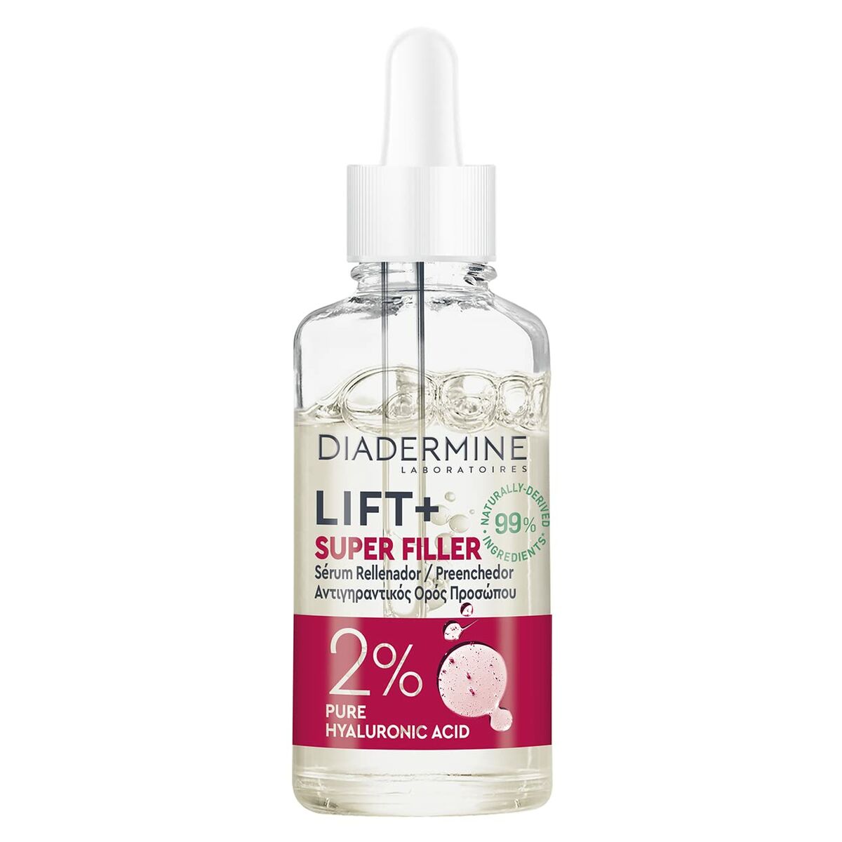 Facial Serum Diadermine Lift Super Filler 30 ml til kvinder serumflaske