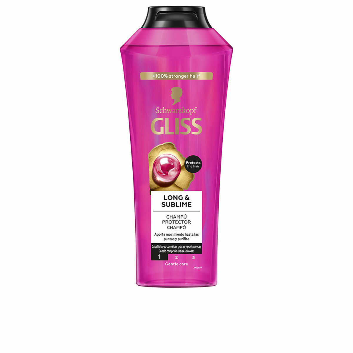 Restorative Shampoo Schwarzkopf GLISS 400 ml shampooflaske