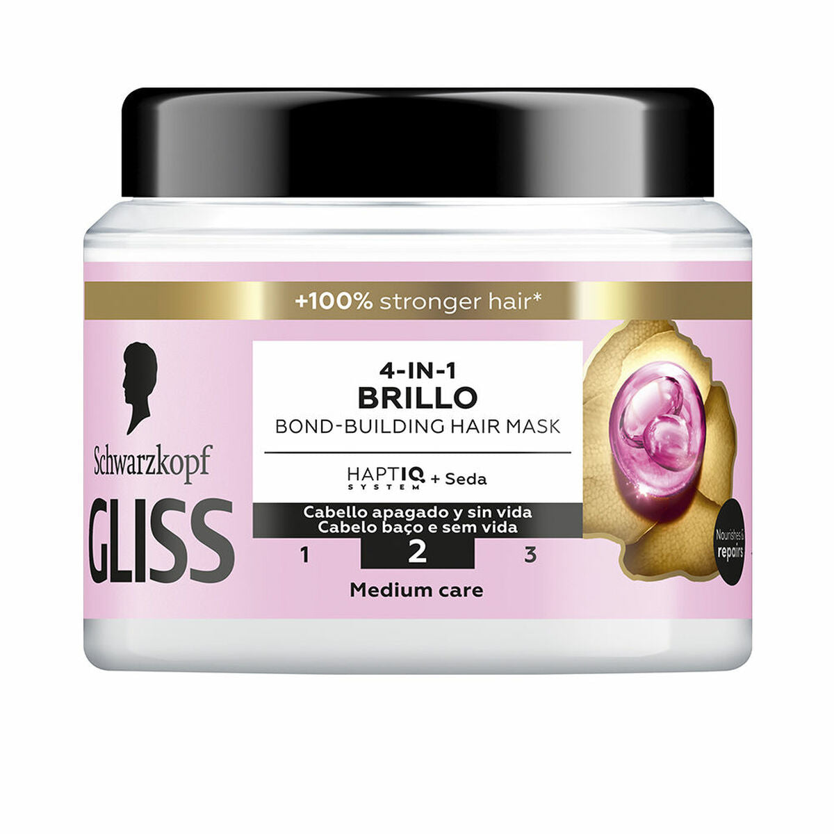 Restorative Hair Mask Schwarzkopf GLISS 400 ml hårmaske emballage