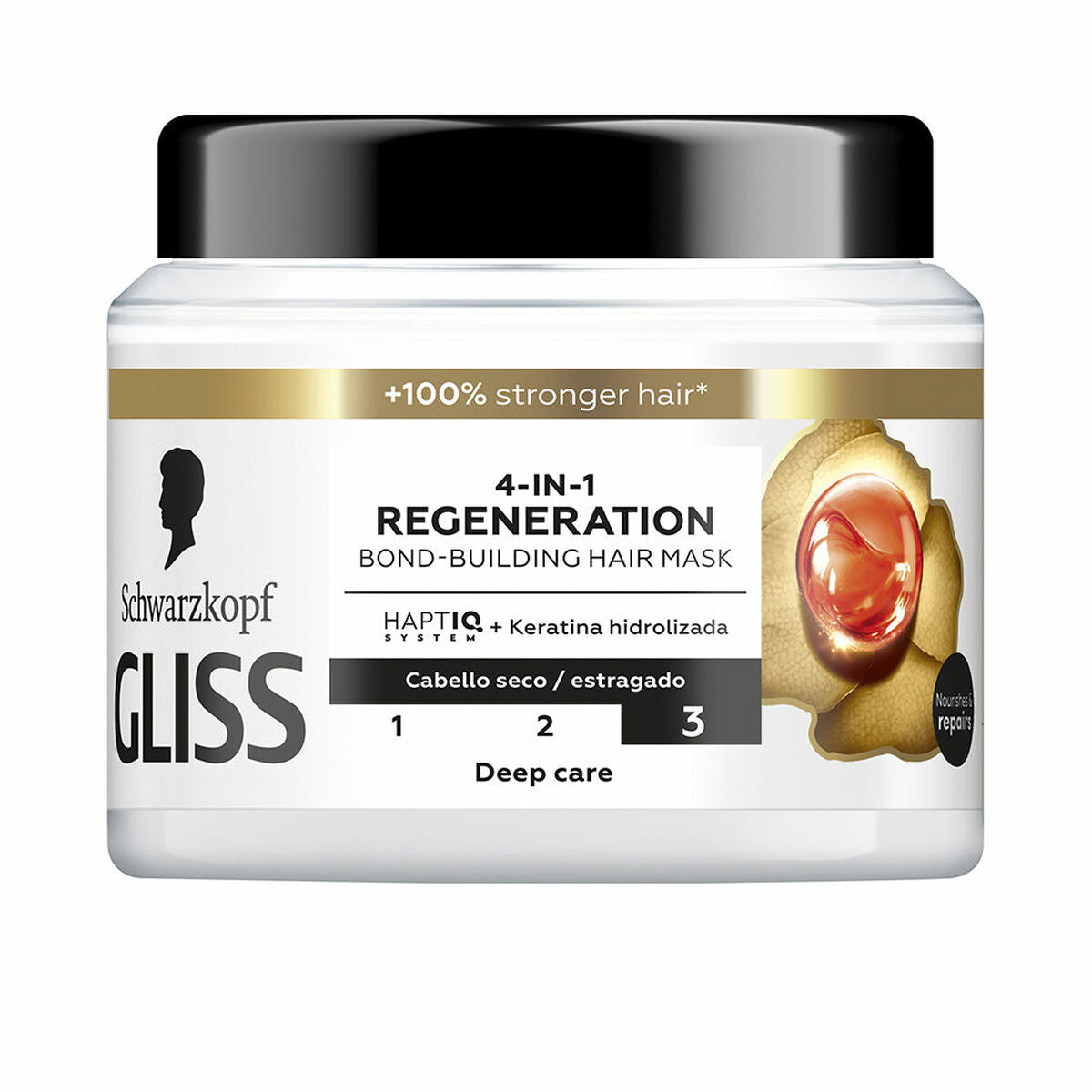 Restorative Hair Mask Schwarzkopf GLISS 400 ml hårmaske emballage