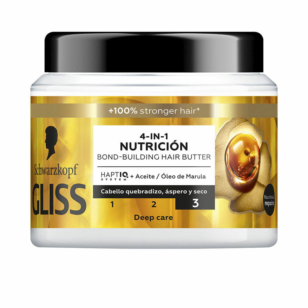Restorative Hair Mask Schwarzkopf GLISS 400 ml hårmaske emballage