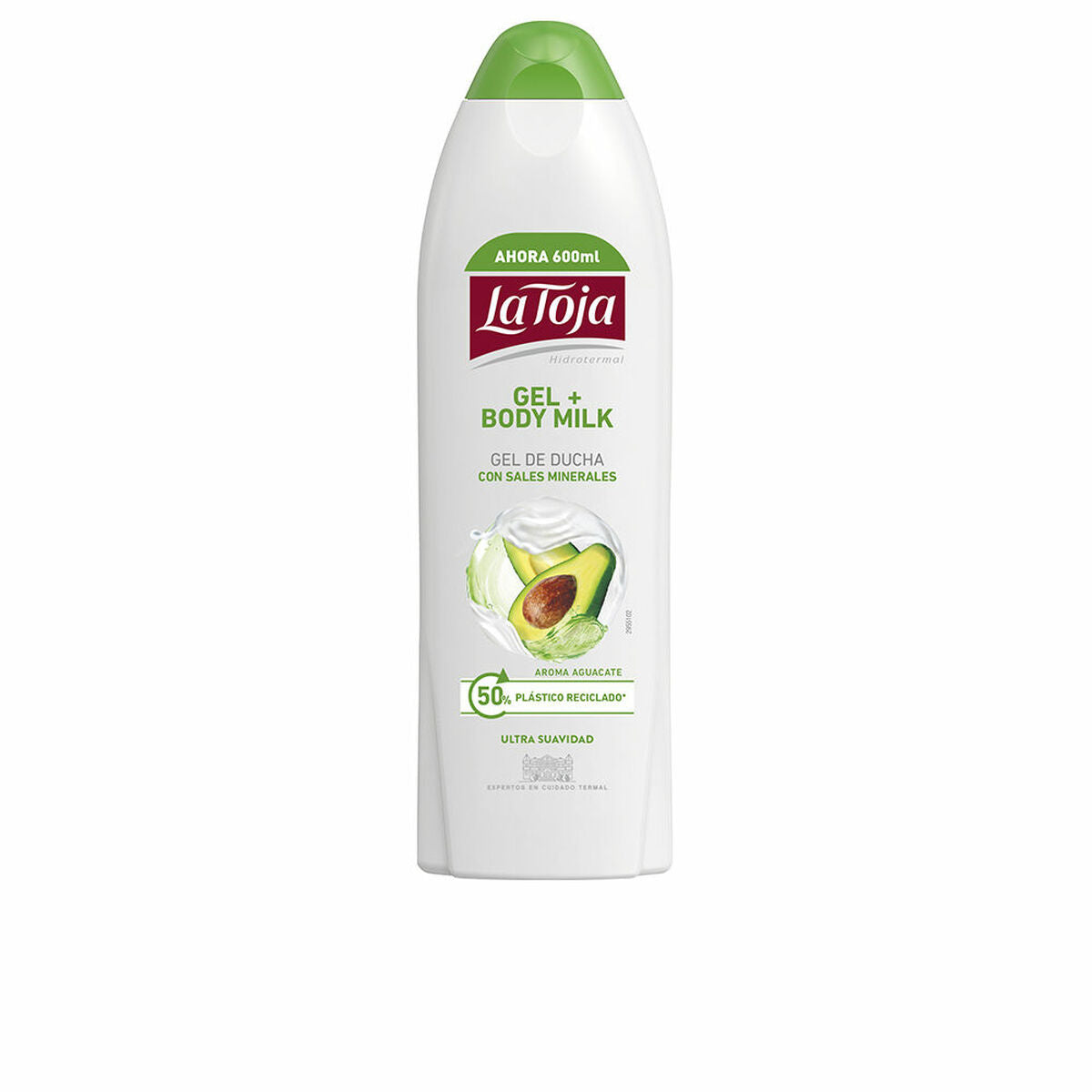 Shower Gel La Toja AGUACATE 600 ml hudplejeemballage