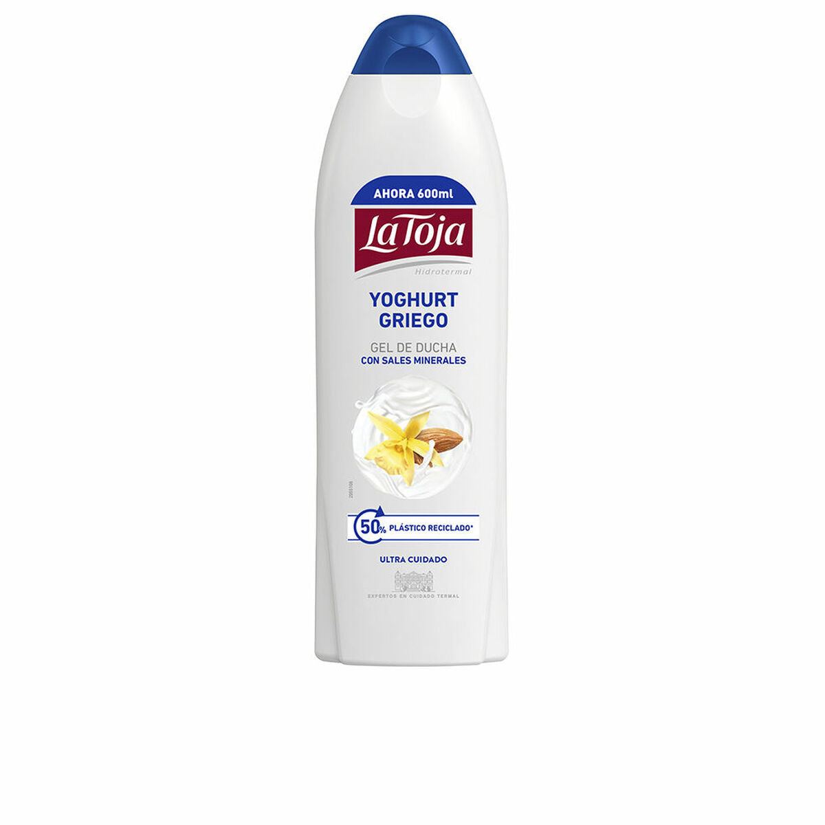 Shower Gel med mineralsalte La Toja YOGHURT GRIEGO 600 ml hudplejeemballage