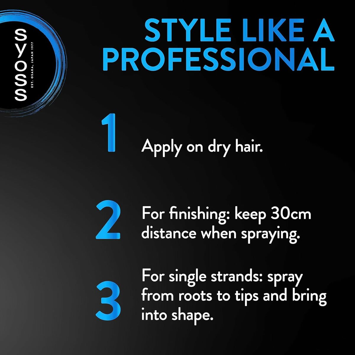 Flexible Hold Hairspray Syoss VOLUMEN 300 ml produktemballage