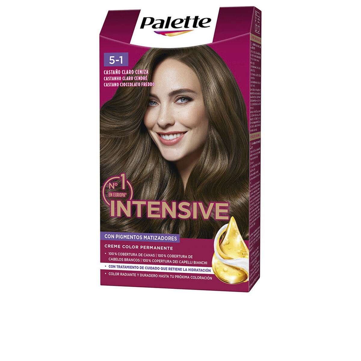 Hårmaske Schwarzkopf PALETTE INTENSIVE (1 enhed) til kvinder hårmaske emballage