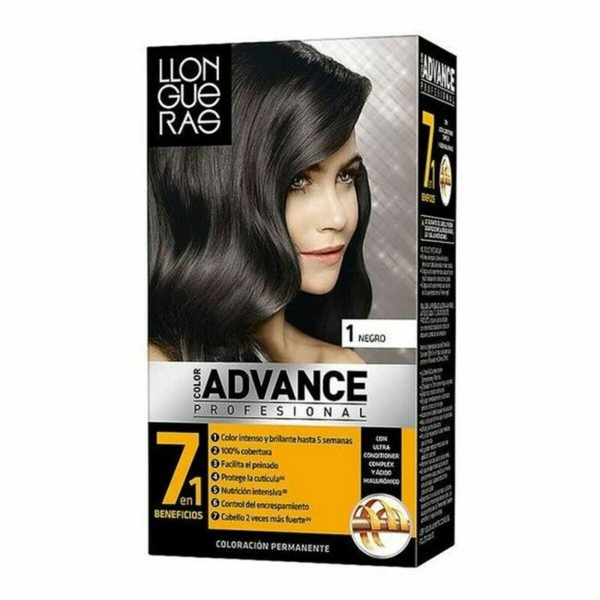 Permanent Dye Llongueras produktemballage