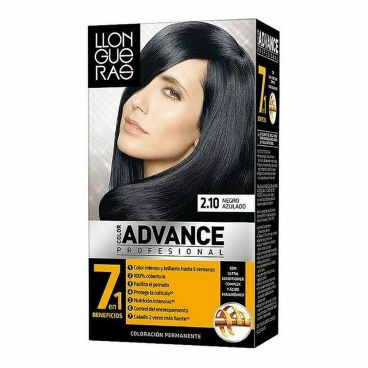 Permanent Dye Llongueras produktemballage