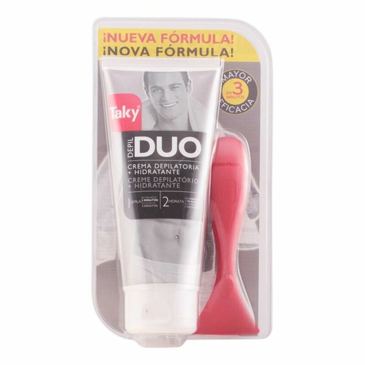 Body Hair Removal Cream Man Duo Taky Man Duo (200 ml) 200 ml hudplejeemballage