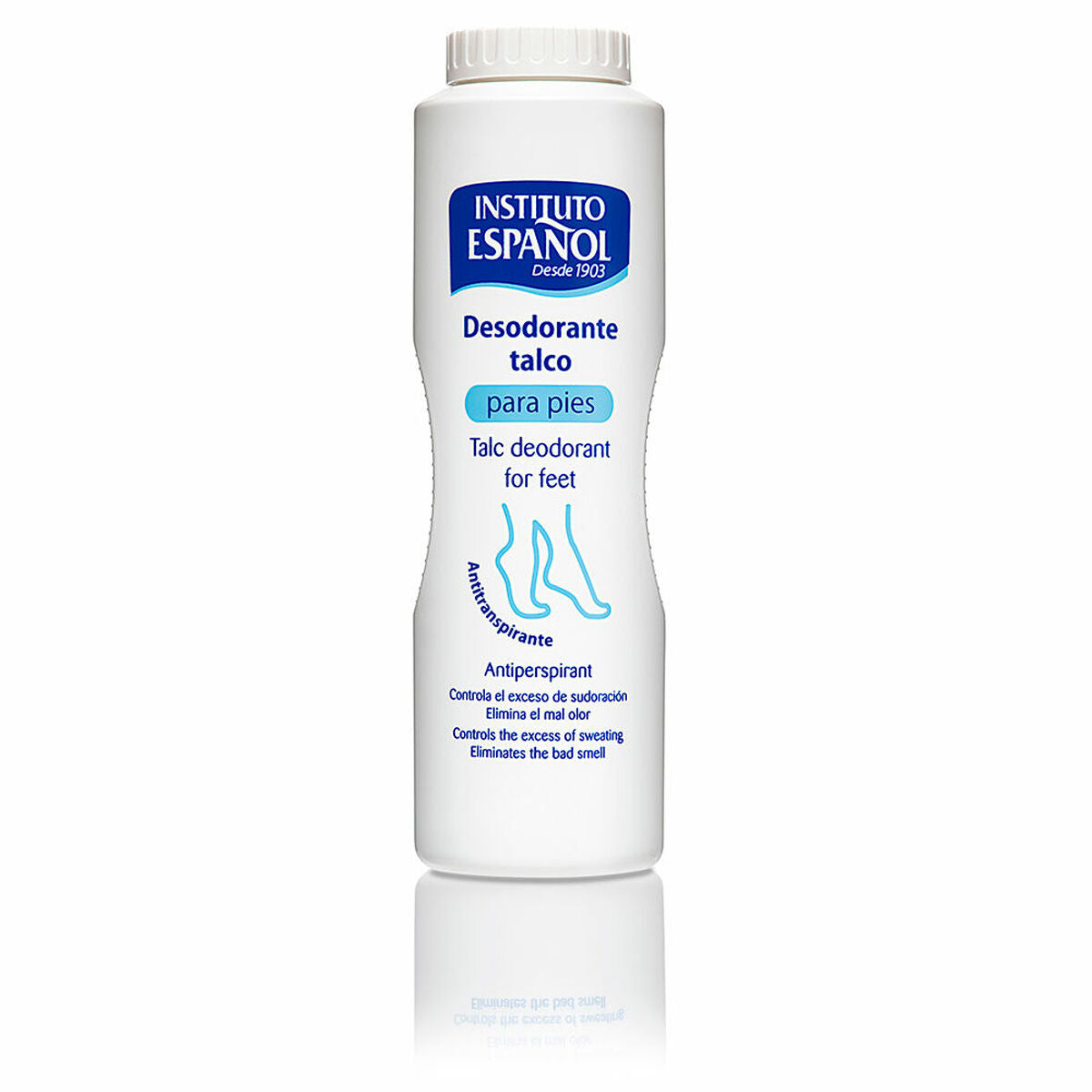 Fod Deodorant Talc Instituto Español produktemballage