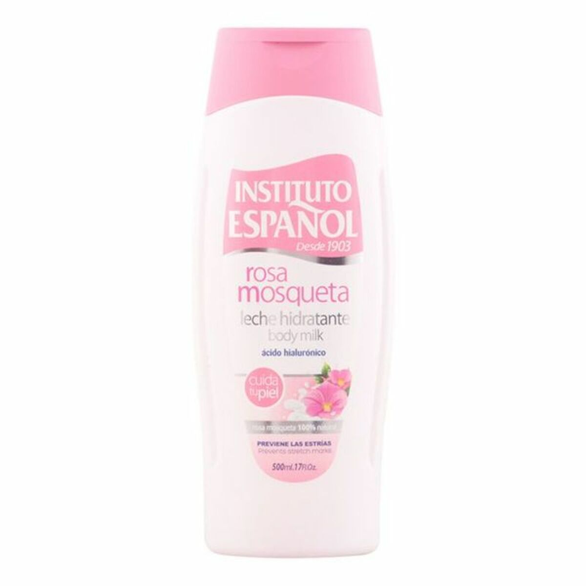 Moisturizing Hyben Body Milk Instituto Español 500 ml produktemballage