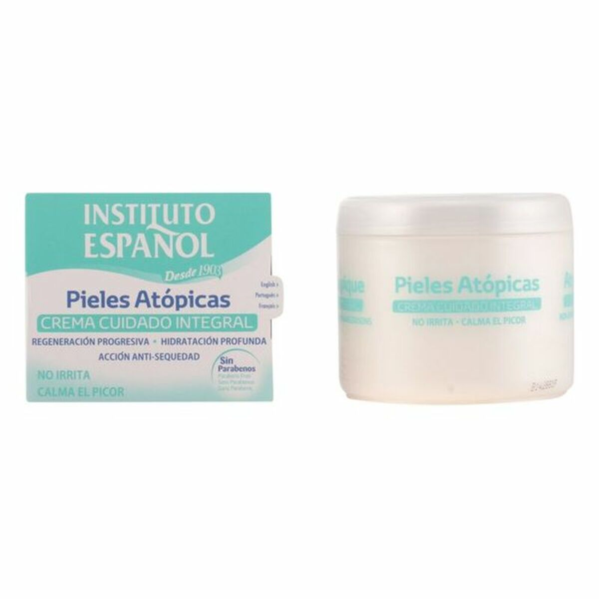 Creme til atopisk hud Instituto Español Piel Atópica (400 ml) 400 ml hudplejeemballage