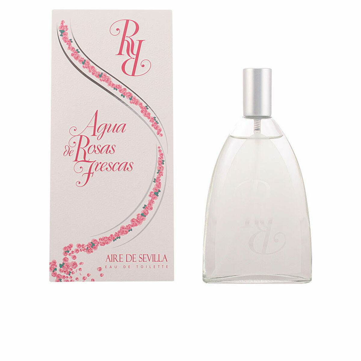 Dameparfume Aire de Sevilla AIRE DE SEVILLA AGUA DE ROSAS FRESCAS EDT 150 ml til kvinder flaske