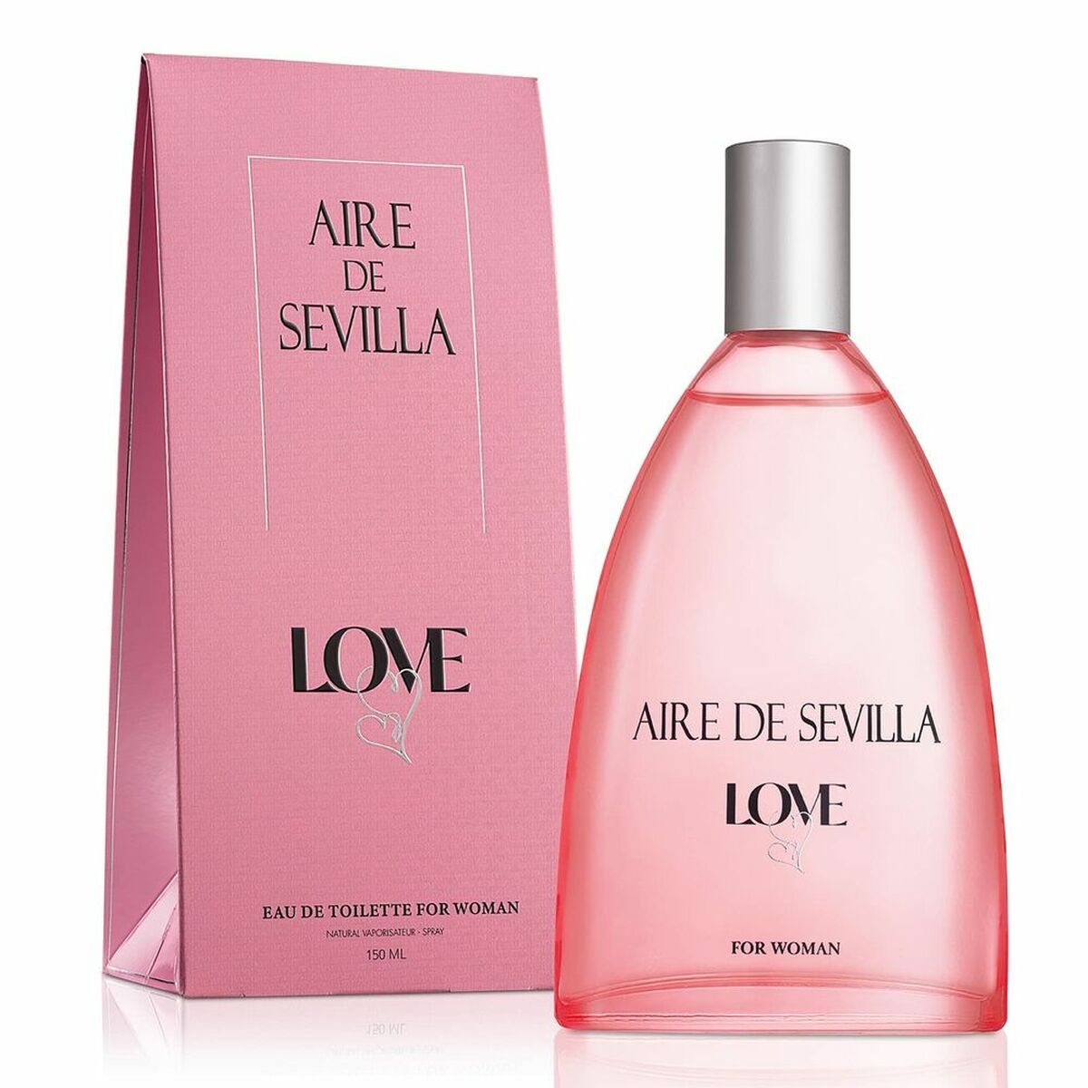 Dameparfume Aire de Sevilla Love EDT 150 ml flaske