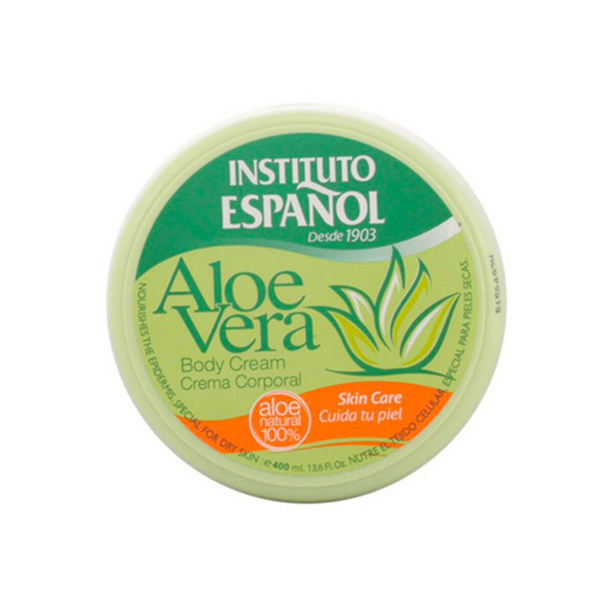 Moisturizing Body Cream Aloe vera Instituto Español hudplejeemballage
