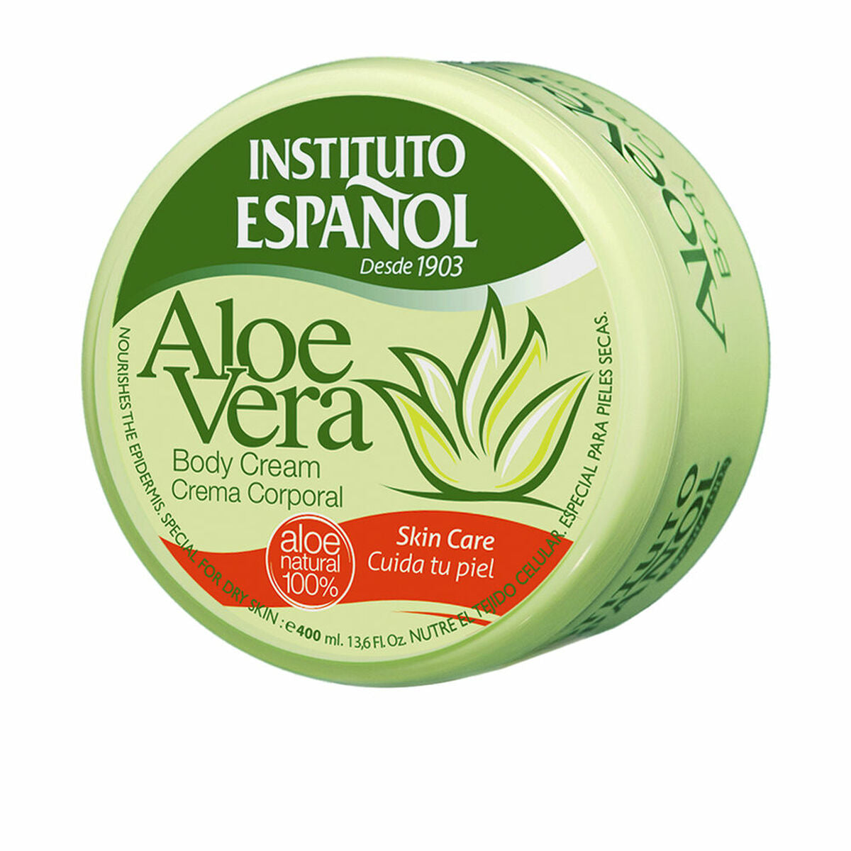Moisturizing Body Cream Aloe vera Instituto Español hudplejeemballage