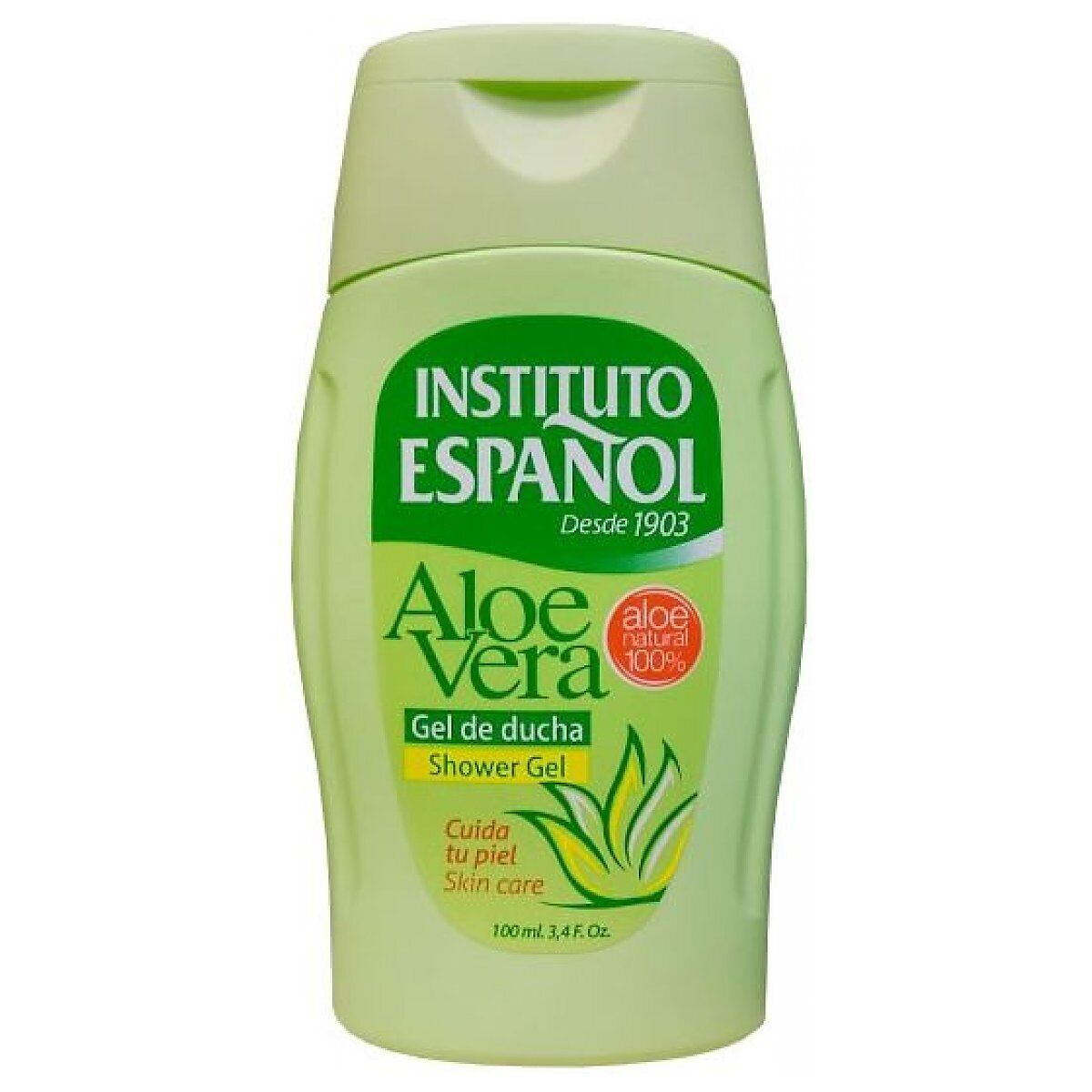 Shower Gel Instituto Español 100 ml Aloe Vera hudplejeemballage