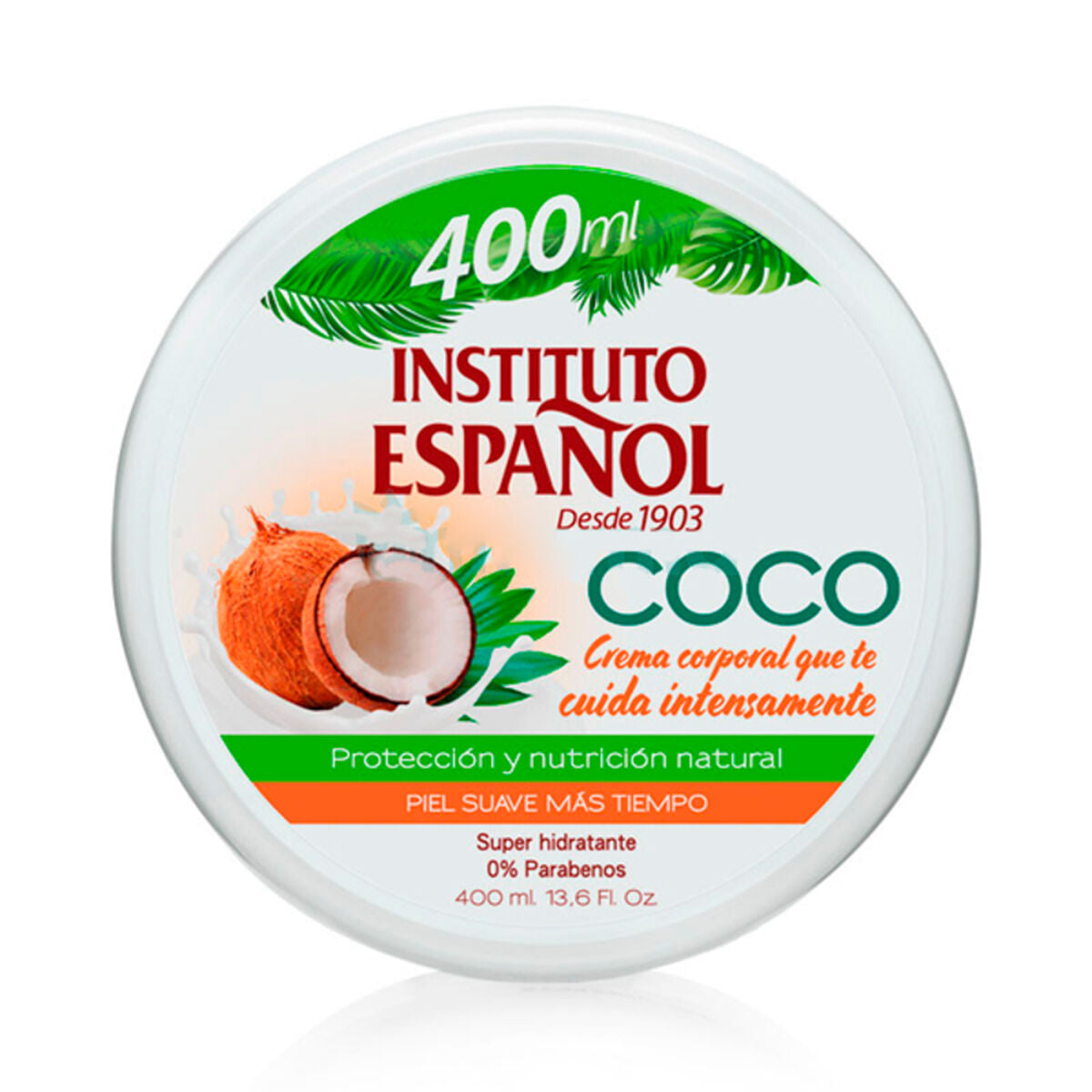 Body Cream Instituto Español 400 ml hudplejeemballage