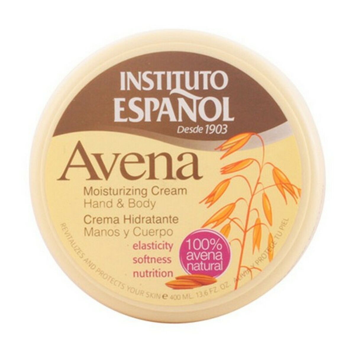 Moisturizing Body Cream Instituto Español 400 ml hudplejeemballage