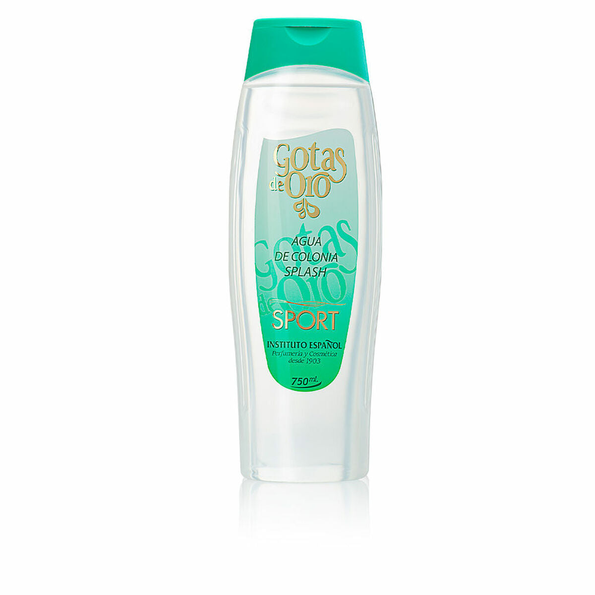 Body Mist Instituto Español Gotas de Oro Sport (750 ml) produktemballage