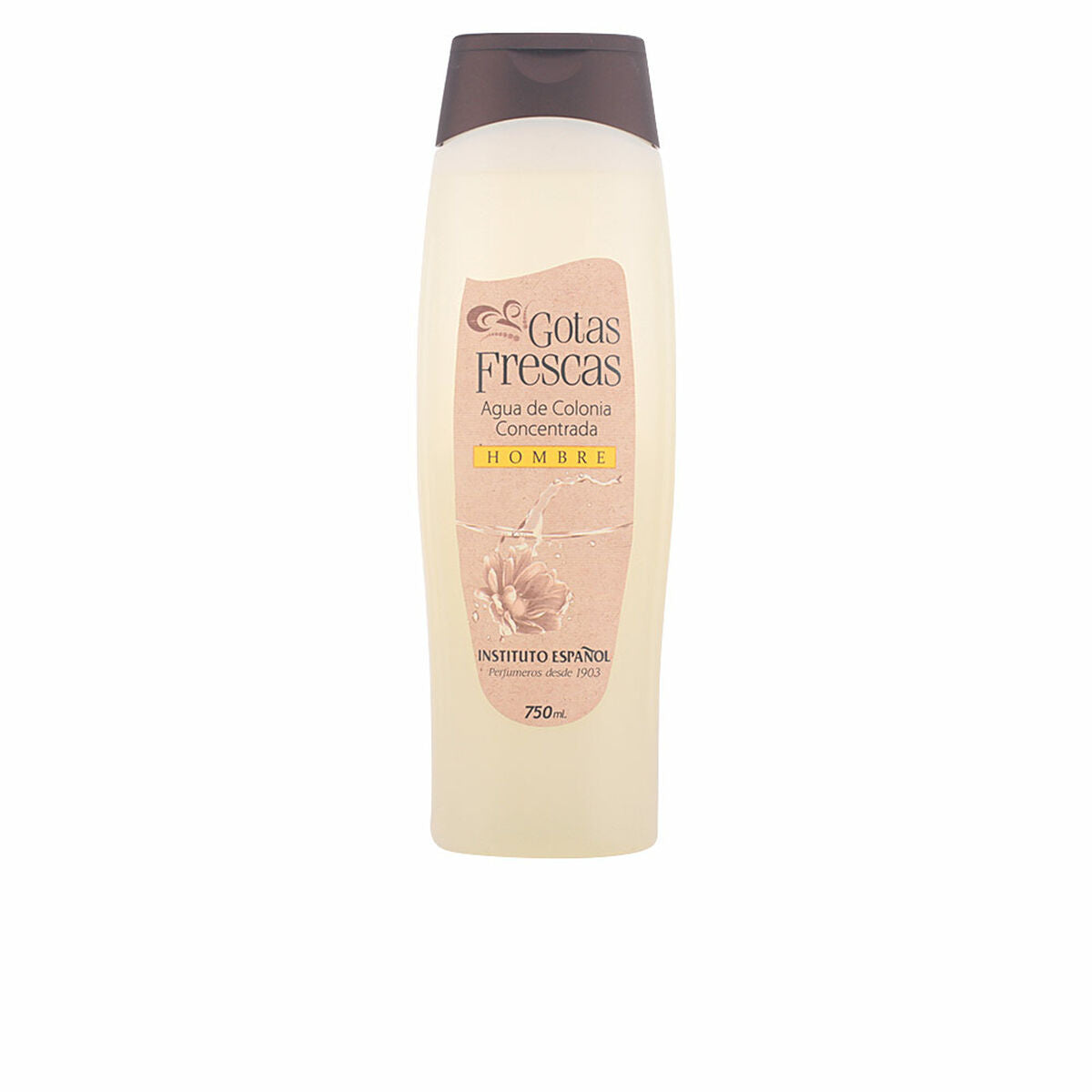 Herreparfume Instituto Español Gotas Frescas EDC til mænd produktemballage
