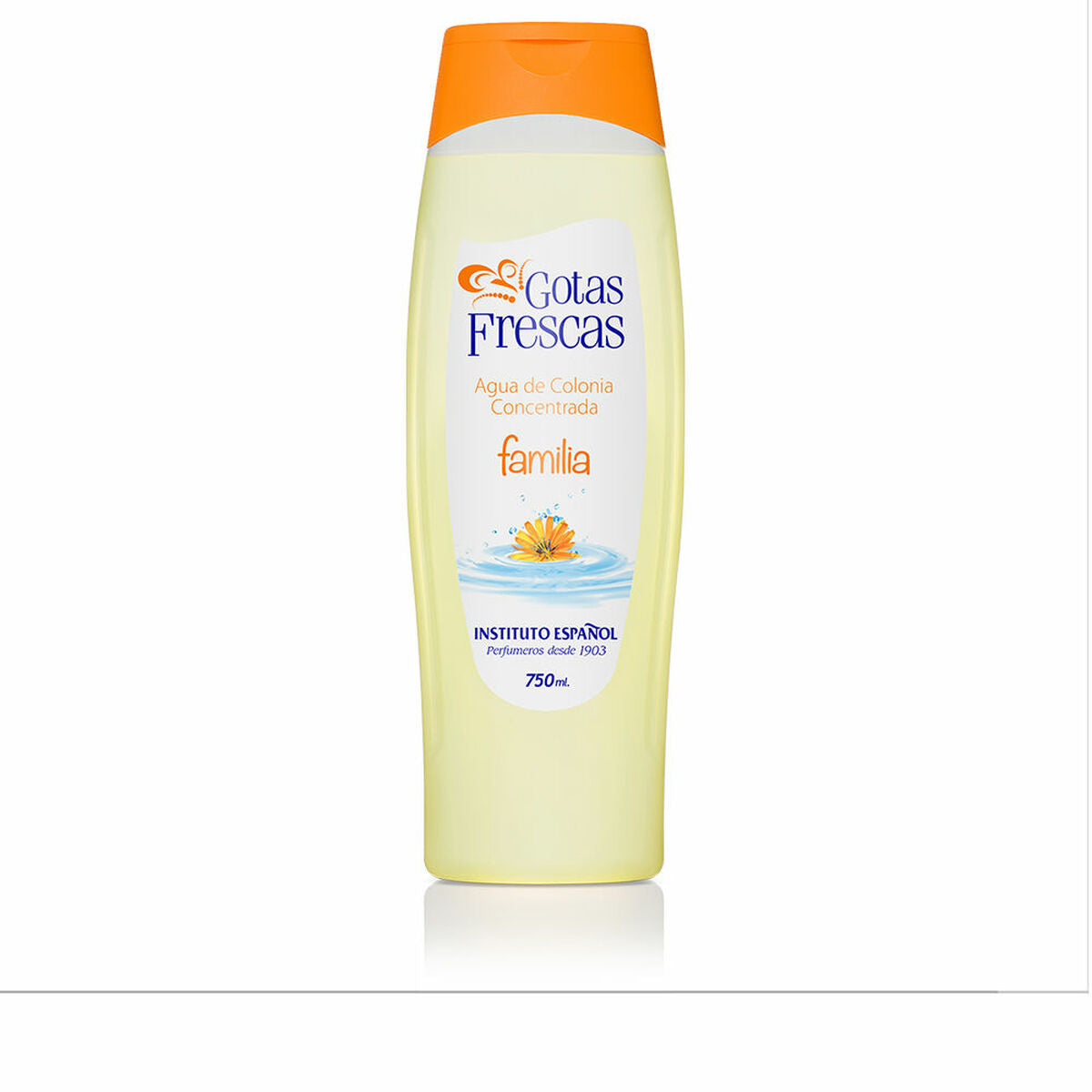 Unisex Parfume Instituto Español GOTAS FRESCAS COLONIA CONCENTRADA EDC 750 ml produktemballage