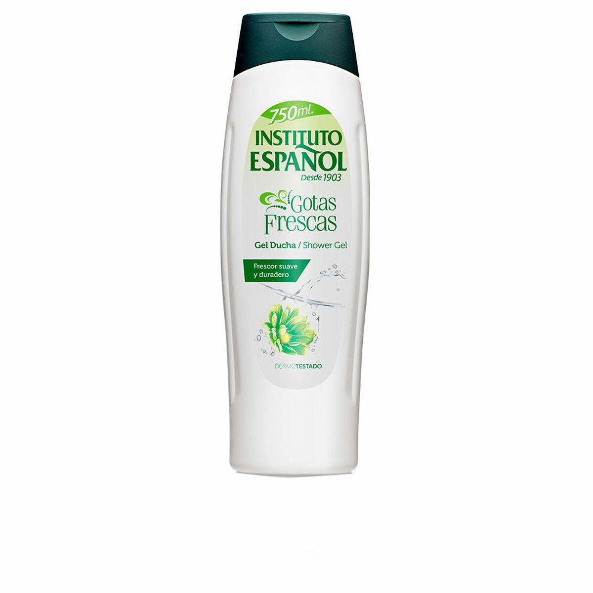 Shower Gel Instituto Español GOTAS FRESCAS 750 ml hudplejeemballage