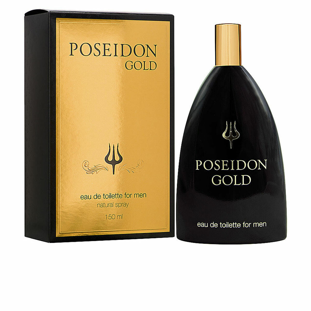 Herreparfume Poseidon POSEIDON GOLD TIL MÆND EDT 150 ml flaske