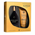 Herreparfumesæt Poseidon GULD TIL MÆND 2 stk. produktemballage