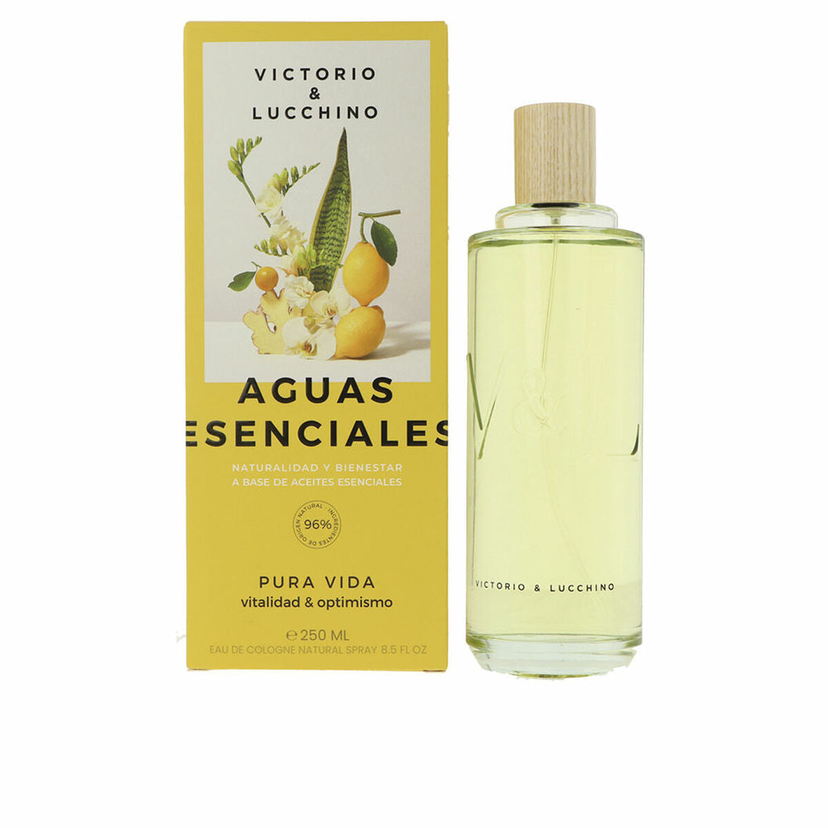Dameparfume Victorio & Lucchino Aguas Esenciales Pura Vida EDT 250 ml til kvinder flaske