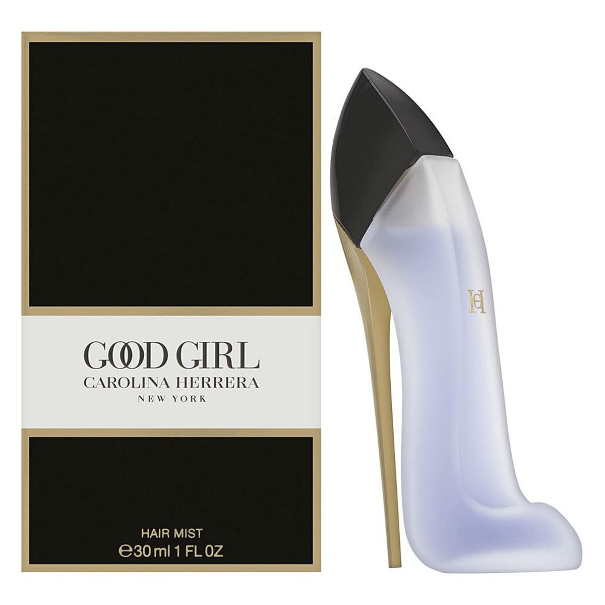 Hårparfume Carolina Herrera Good Girl 30 ml produktemballage