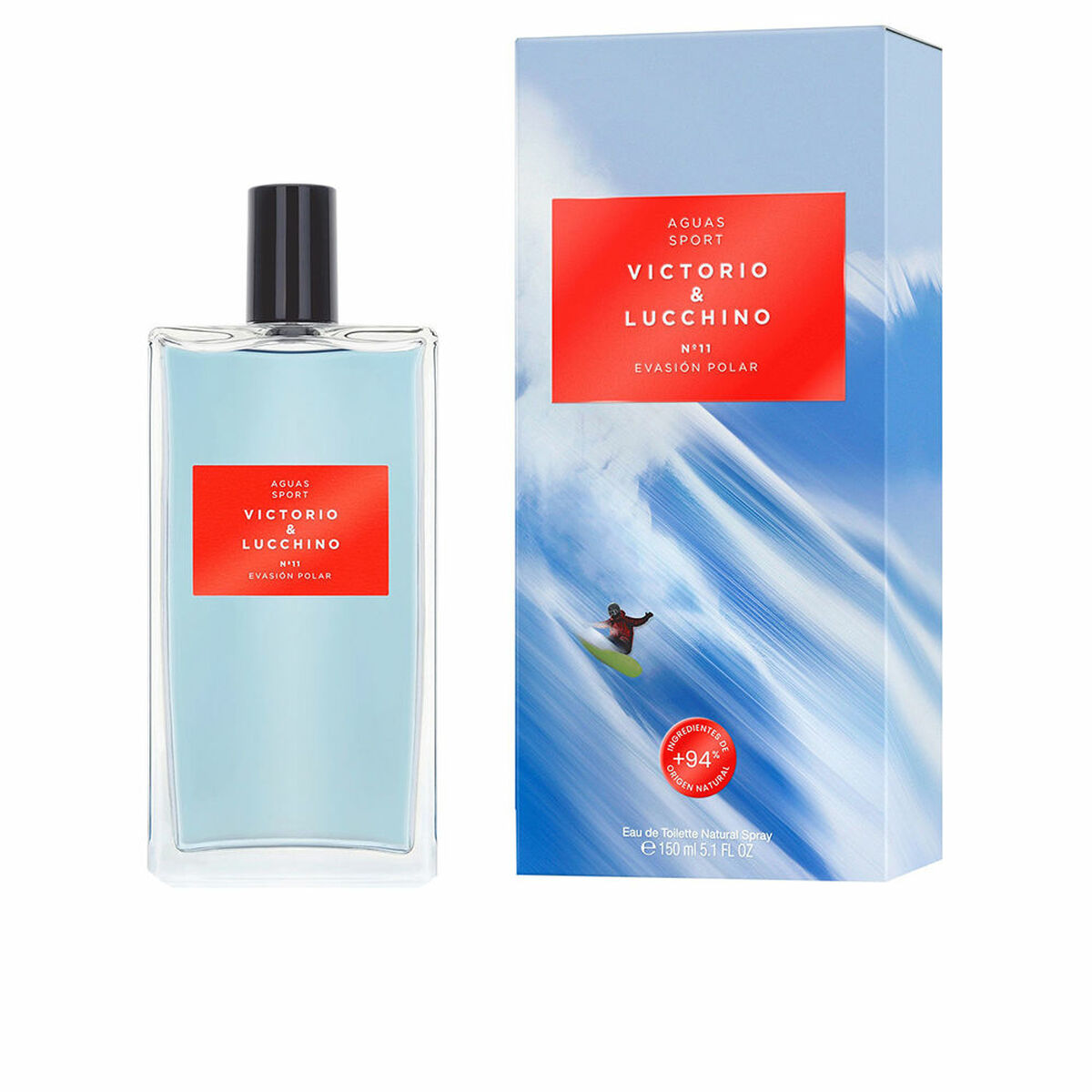Herreparfume Victorio & Lucchino Nº 11 Evasión Polar EDT 150 ml til mænd flaske