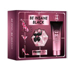Parfumesæt til kvinder Pacha Ibiza Be Insane Black 2 stykkers produktemballage