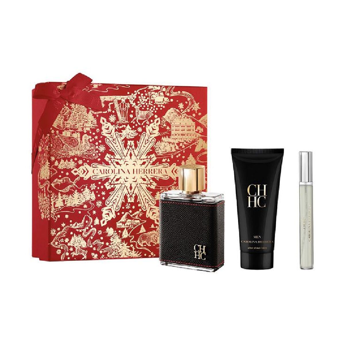 Parfumesæt til mænd Carolina Herrera CH MEN EDT flaske