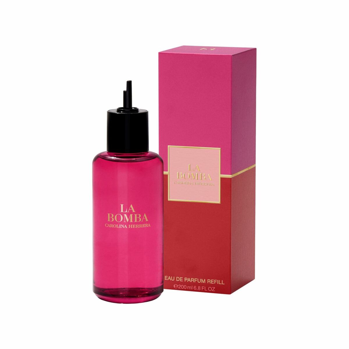 Dameparfume Carolina Herrera LA BOMBA til kvinder produktemballage