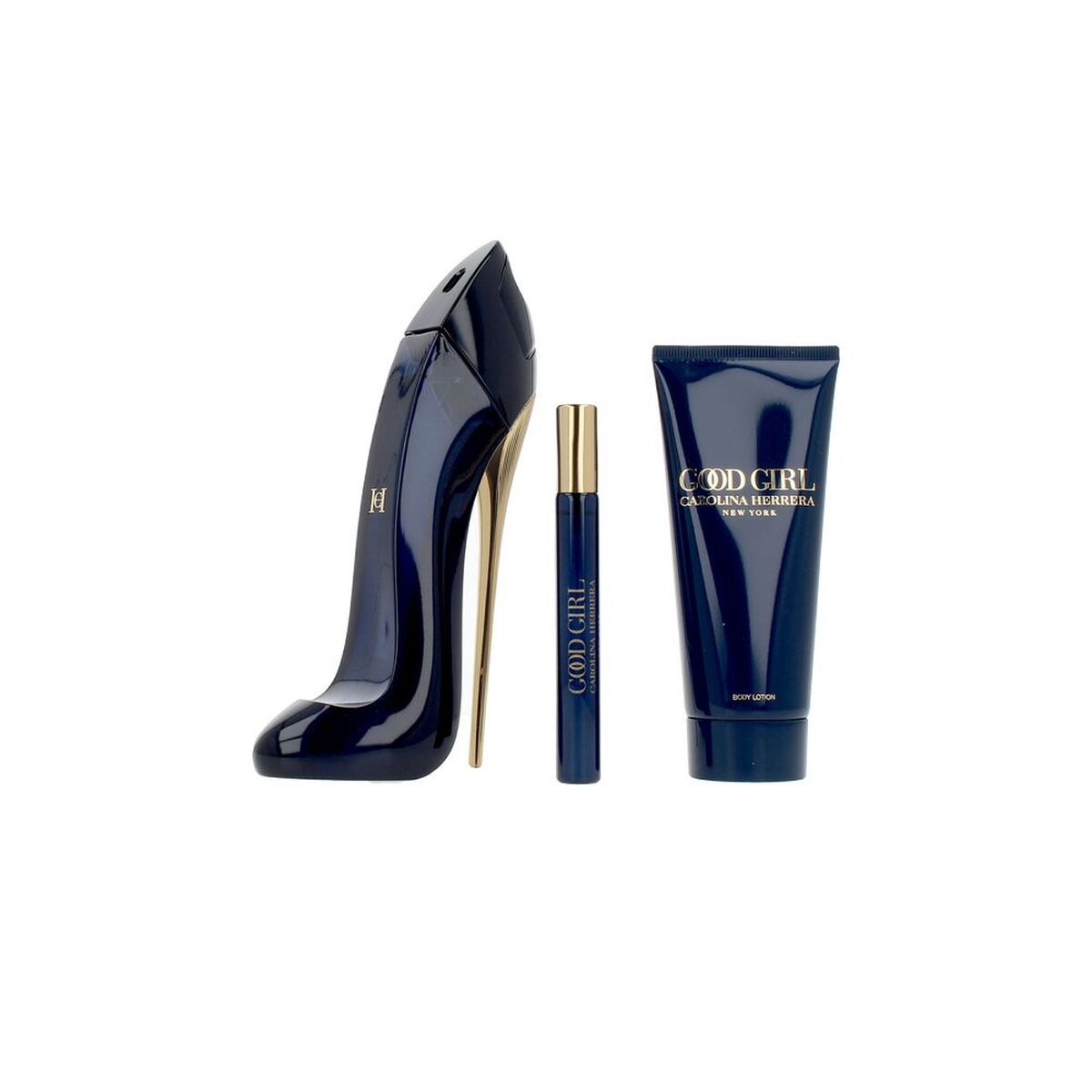 Dameparfumesæt Carolina Herrera GOOD GIRL 3 stykker til Damer produktemballage