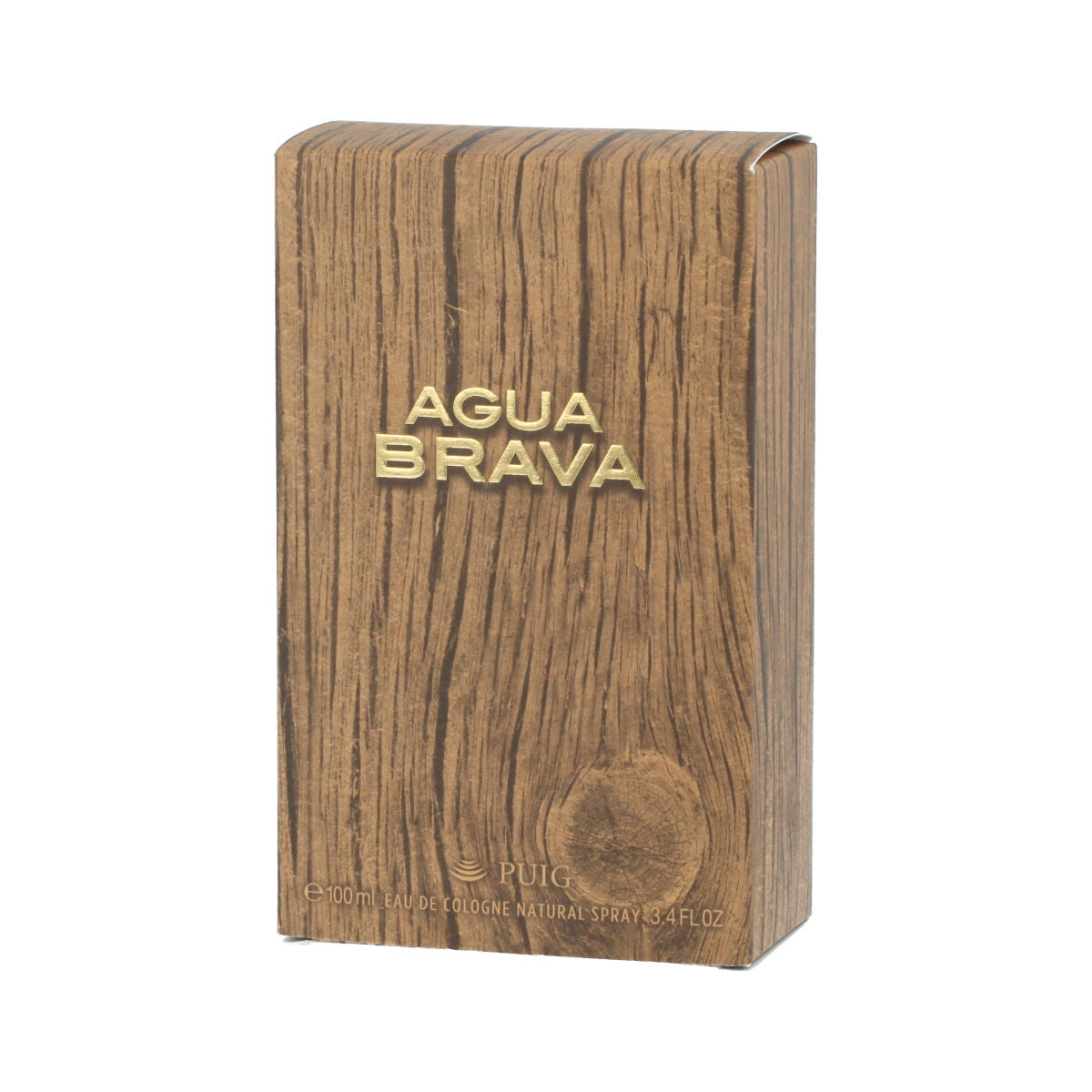 Herreparfume Puig Agua Brava EDC 100 ml til mænd produktemballage