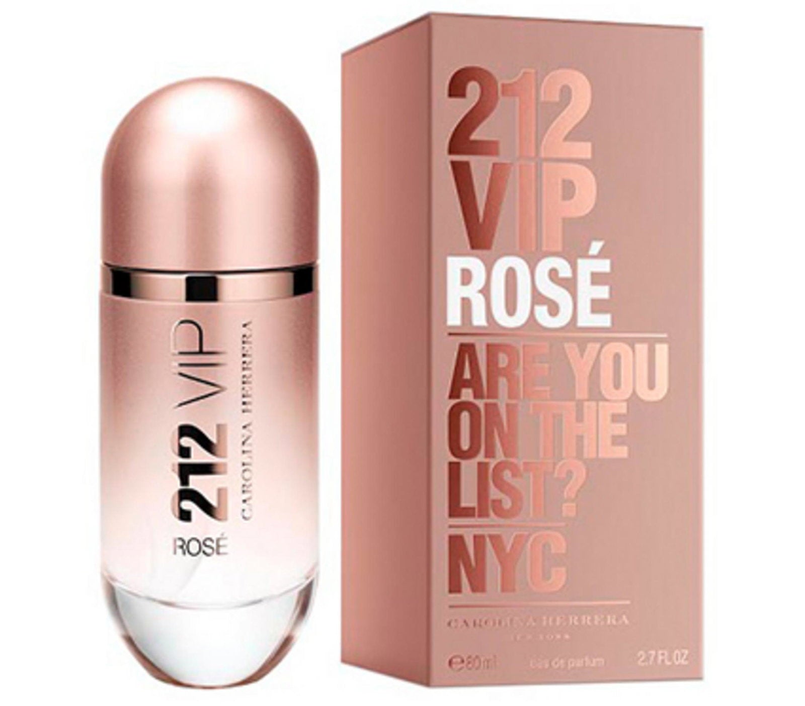 Carolina Herrera, 212 VIP Rose, Eau De Parfum, For Women, 80 ml