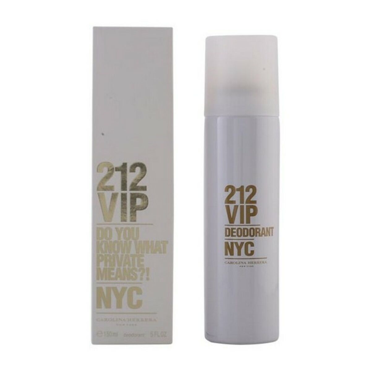 Spray Deodorant Carolina Herrera til kvinder produktemballage