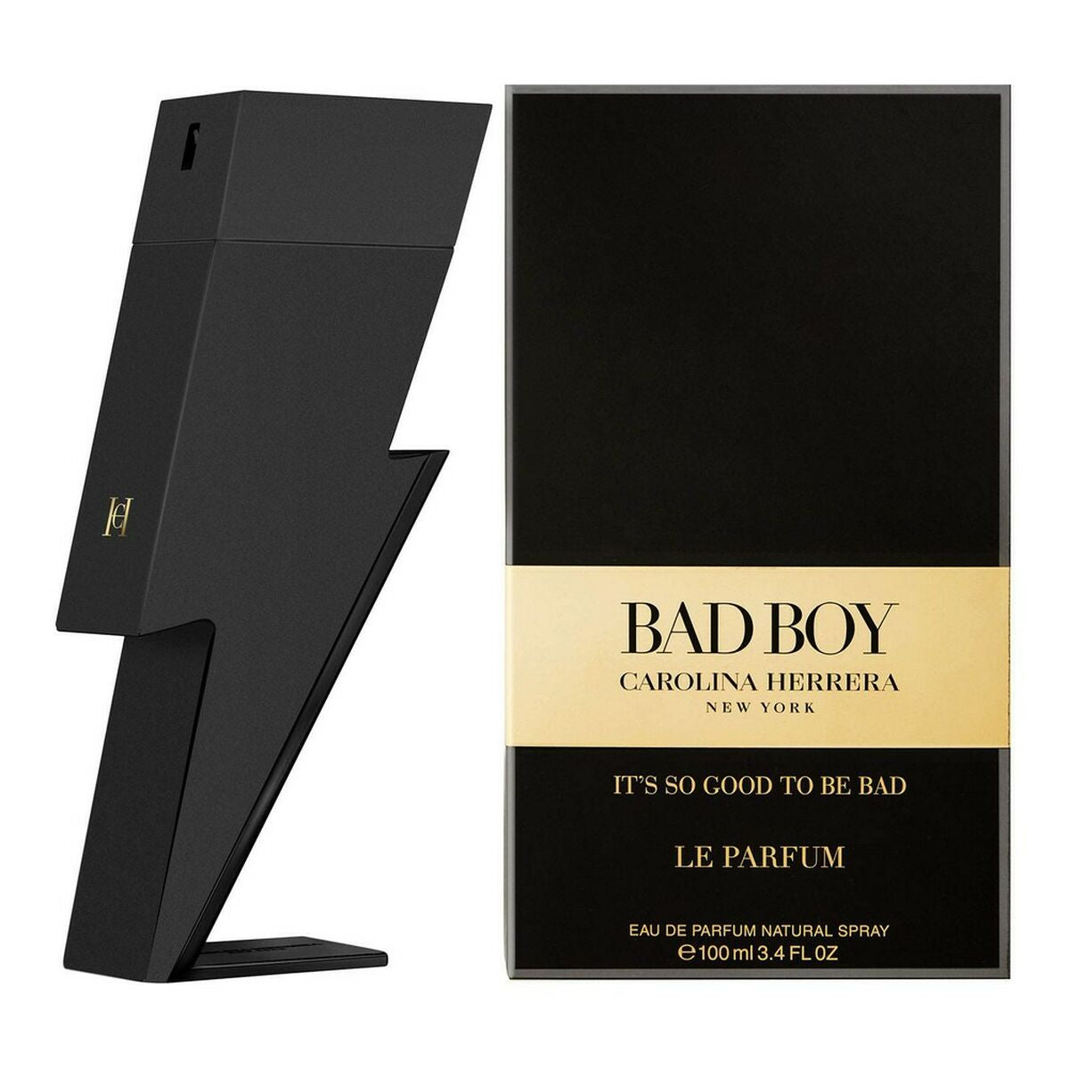 Herreparfume Bad Boy Carolina Herrera EDP Bad Boy til mænd flaske