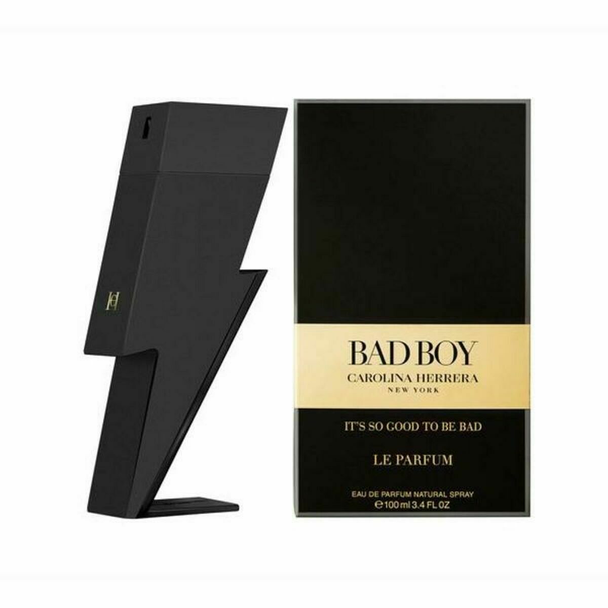 Herreparfume Carolina Herrera Bad Boy EDP 50 ml til mænd flaske