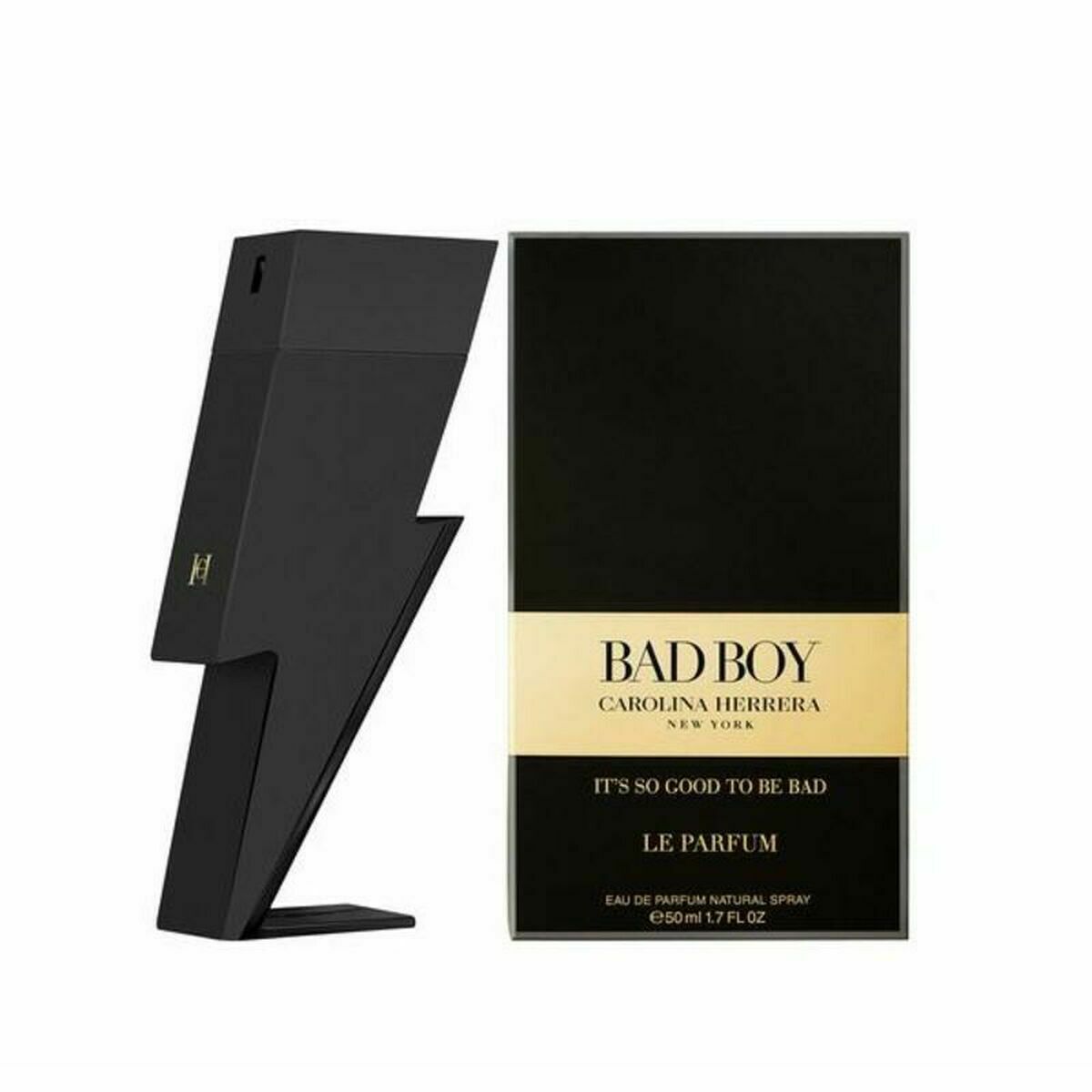 Herreparfume Carolina Herrera Bad Boy EDP 50 ml til mænd flaske